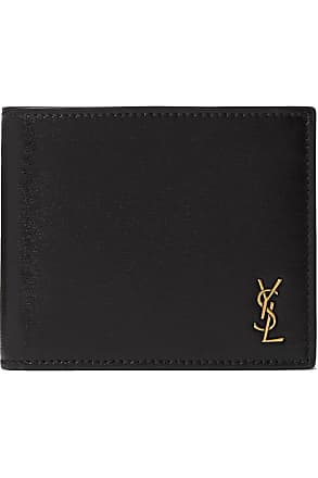 Saint Laurent Monogram Quilted Leather Zip Bifold Wallet
