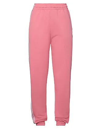 Pink Adidas pants, Shiny-wear