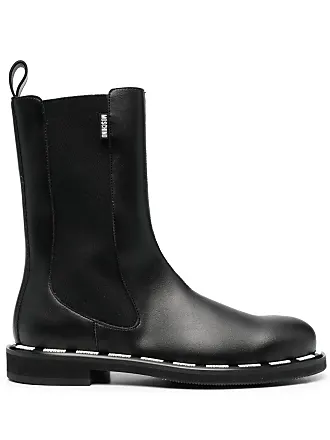 Versace 125mm leather boots - Black