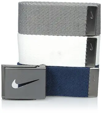Nike Mens 3 Pack Golf Web Belt