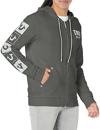 True Religion Men's Buddha Logo Zip Hoodie, Oatmeal, XL