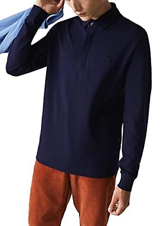 Lacoste ⭐Original⭐Lacoste Live Polo Pull Homme Bleu Manches Longues Taille XL Chemise 