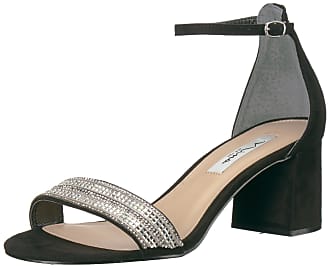 Nina Womens Elenora Dress Sandal, gm-Black, 5 M US