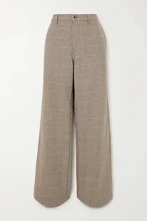 NILI LOTAN Corette wool-blend twill straight-leg pants