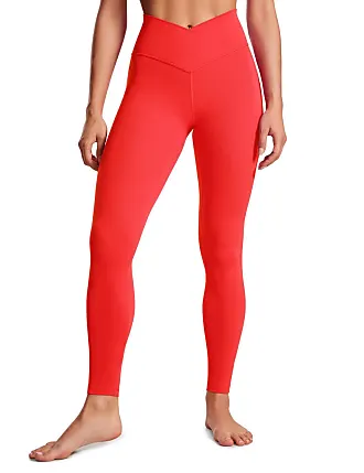  CRZ YOGA Womens Butterluxe Cross Waist Workout