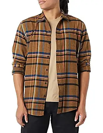Overshirt flannel light brown