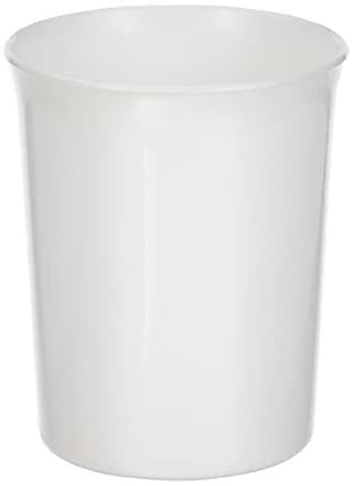 White Fackelmann 86910 Cotton Pad Dispenser Plastic 