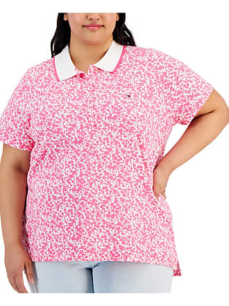 to up | −59% Polo Shirts: Shop Hilfiger Tommy Stylight Pink