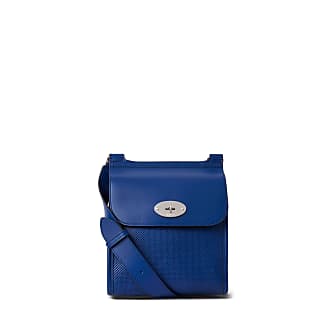 Mulberry Small Antony Leather Messenger Bag - Blue