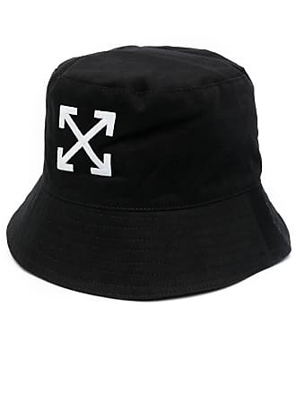 Off-White Reversible logo-jacquard Twill Bucket Hat - Men - Black Hats
