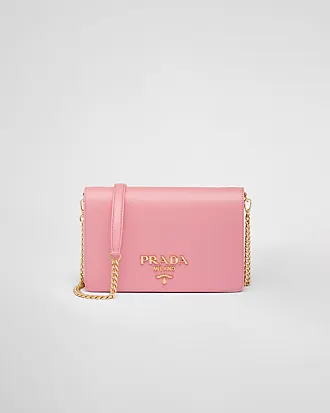 Geranium Pink Prada Moon Padded Nappa-leather Bag