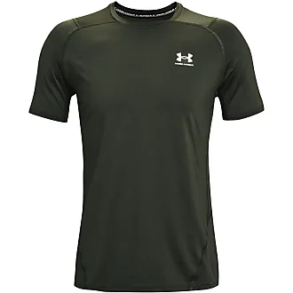  Under Armour Men's Big Logo Short-Sleeve T-Shirt, (015) Halo  Gray Light Heather / / Tourmaline Teal, Small : Clothing, Shoes & Jewelry