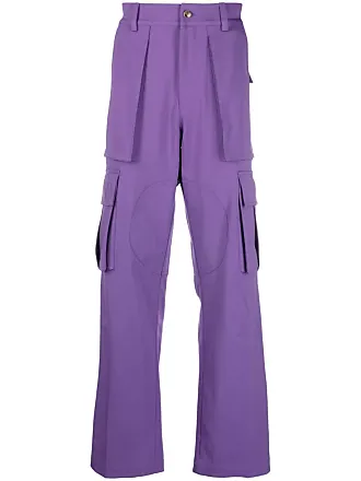 2DAWGS Drawstring Waist Tie Dye Harem Cargo Pants Purple M