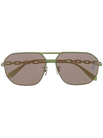 Buy Off-White Nassau Square Frame Sunglasses 'Havana Green' -  OERI017C99PLA0016055