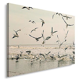 Glasbild "Möwen Meer" von DEKOGLAS 125x50 aus Acrylglas Küche modern Wand Bild 