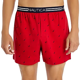 Nautica Mens Marlin Print Knit Boxer