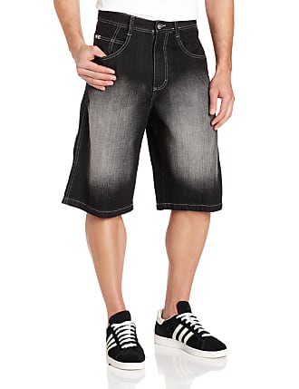 Fubotevic Men Slim Fit Stretchy Roll-up Distressed Straight Leg Bermuda Denim Shorts Jeans 