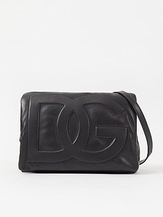 Logo Leather Pouch in Black - Dolce Gabbana