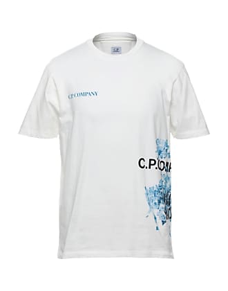 Homme T-shirts T-shirts C.P Company pour homme en coloris Vert Company T-shirt Coton C.P 