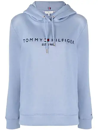 Tommy Hilfiger established logo hoodie in blue