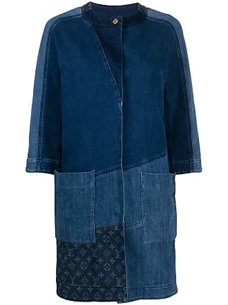 LOUIS VUITTON Dames Jas/Mantel in Blauw in Maat: DE 52