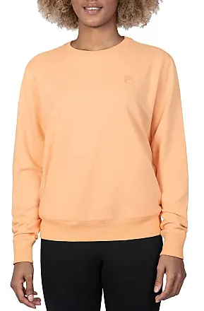 Fila Womens Midweight French Terry Crewneck Long Sleeve Sweatshirt :  : Clothing, Shoes & Accessories