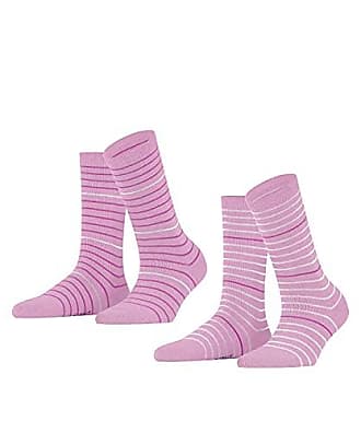 Prada Baumwolle Gerippte Socken mit Logo in Lila Damen Bekleidung Strumpfware Socken 