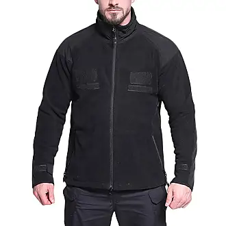 TACVASEN Giacca militare da uomo, impermeabile, in pile, invernale,  softshell, giacca da lavoro, con tasche con cerniera, blu navy, XXXL 