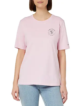 Tommy Hilfiger T-shirt Maniche Corte Donna Heritage Scollo Rotondo