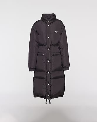 Prada Re-nylon Down Jacket in Black