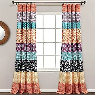 Hot Pink Curtains 2 Panels Set, Classical Simple Modern Design with Vibrant  Colored Diamond Line Pattern, Window Drapes for Living Room Bedroom, 108W X  90L Inches, Pink Peach Fuchsia, by Ambesonne 