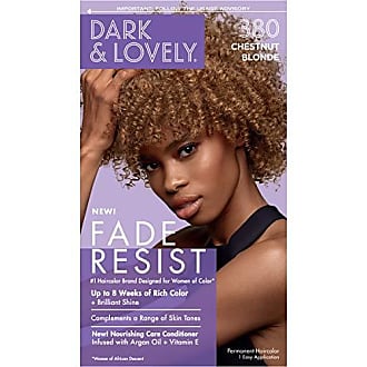 Softsheen Carson SoftSheen-Carson Dark and Lovely Fade Resist Rich Conditioning Hair Color, Permanent Hair Color, Up To 100 percent Gray Coverage, Brilliant Shine with