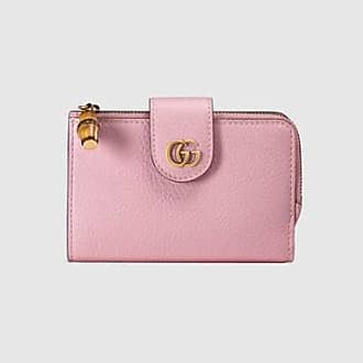 Gucci GG Marmont Heart-shaped Coin Purse in Pink