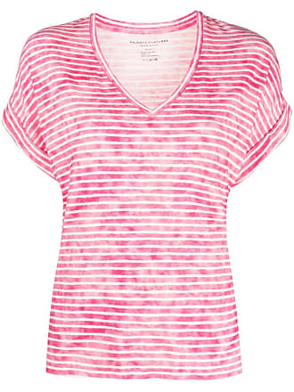 Ralph Lauren Sport Barbie Pink V-Neck Pima Cotton T-Shirt - Small