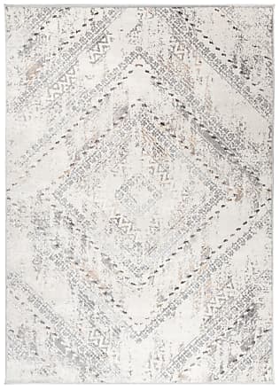 Tappeto da soggiorno classico crema beige grigio fiori 160x220