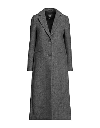 manteau gris superdry femme