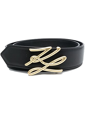 KARL LAGERFELD K/MONOGRAM SMALL BELT CHAIN, Silver Women's Thin Belt