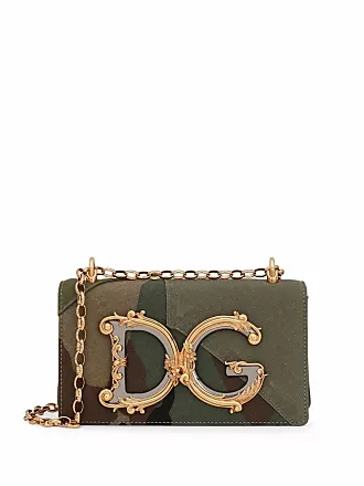 Leather crossbody bag Dolce & Gabbana Green in Leather - 31443364