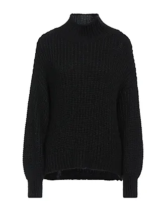 EXCHIC Women's Turtleneck Sweater Cable Knitted Solid Pullover Top (S,  Black) : : Clothing, Shoes & Accessories
