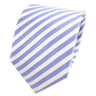 TigerTie mode Designer cravate en marine bleu foncé à pois 