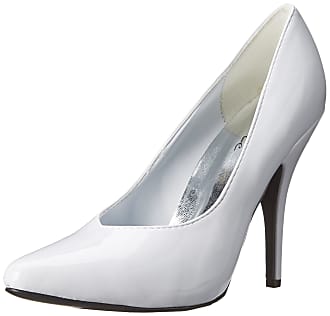 Ellie Shoes Womens 8220, White Patent, 10 N US