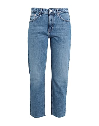 Femme Vêtements Jeans Jeans bootcut moyen Coton Topshop Unique en coloris Bleu Jean dad 