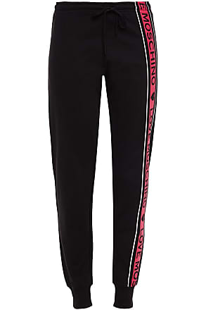 Clothing Womens Clothing Trousers & Capris Trousers MOSCHINO black typewriter jeans fits UK10 