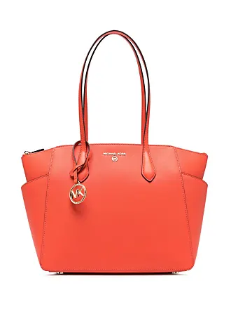 Michael Kors Marilyn Small Crossbody Optic Orange Multi One Size: Handbags