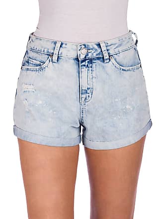 Damen Bekleidung Kurze Hosen Mini Shorts DSquared² Baumwolle Baumwolle shorts in Blau 