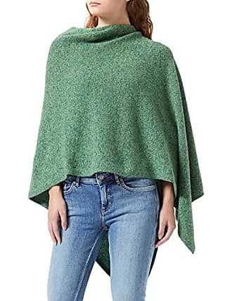 Damen Bekleidung Pullover und Strickwaren Ponchos und Ponchokleider Etro Schurwoll-Alpaka-Poncho Grün in Grün 