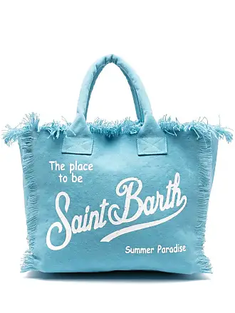 MC2 Saint Barth Vanity canvas beach bag - Purple