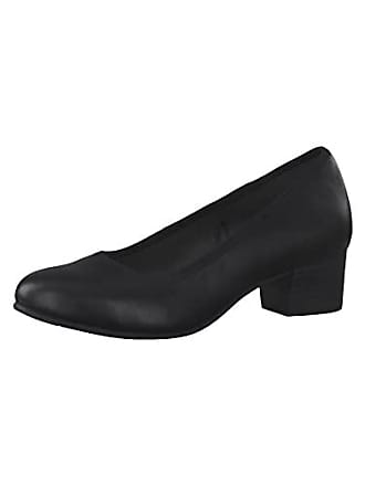 Jana Escarpin compens\u00e9 noir style d\u00e9contract\u00e9 Chaussures Escarpins Escarpins compensés 
