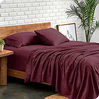  Cathay Home Ultra Plush Goose Down Alternative Reversible  Comforter Set - Twin, Burgundy/Black, 2-Piece Microfiber Bedding Set : Home  & Kitchen