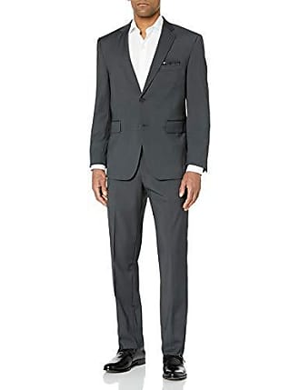 Louis Raphael LUXE Men's Slim Fit Flat Front Stretch Wool Blend